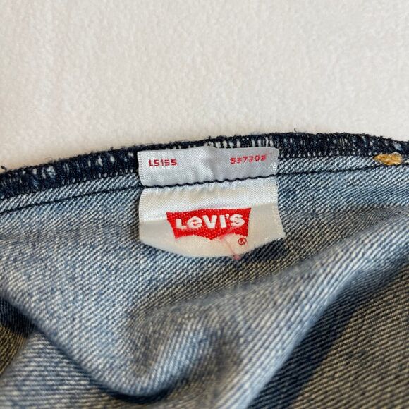 VTG Levis 501 Jeans Mens 38x30‎ Blue Straight Button Fly Stone Wash Y2K Denim - Picture 9 of 11